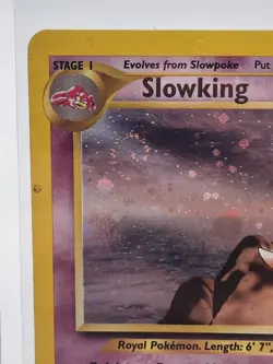 2000 Pokemon Neo Genesis Slowking 14/111 Holo Rare SWIRL! MP Nintendo - Image 2