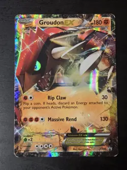 Groudon EX XY42 - Hoenn Collectors Tin - Black Star Promo - Pokemon - Image 1