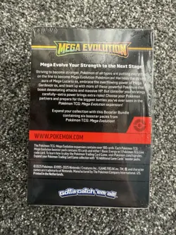 Pokemon TCG: Mega Evolution Booster Bundle 6 Booster Pack - Brand New & Sealed ✅ - Image 1