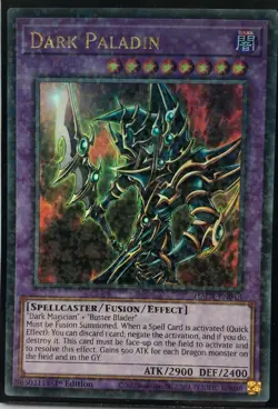 Yu-Gi-Oh! TCG Dark Paladin HAC1-EN018 Ultra Parallel Rare 1st Edition Near Mint - Image 1