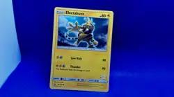 Pokemon card Electabuzz 43/156 Basic (pikachu stamp 41) new 2018 - Image 1