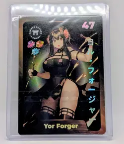 Otaku Box Limited Edition Collectible Card #47 Yor Forger Spy X Family - Image 1