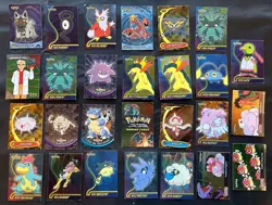 Topps Pokemon Foil Lot - HP/DMG (27 Cards) - Image 1
