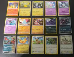Pokemon dragon Mcdonalds 2025 Full Complete Set of 15 Cards Holo Foils Included - Image 1