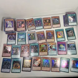 Huge Yugioh Card Collection Lot 1350+ Vintage Rare/Holo LP-Damaged - Image 3