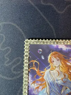 Goddess Nami Blue Dress Numbered Metal Card Waifu Doujin One Piece Character - Image 2