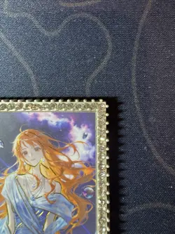 Goddess Nami Blue Dress Numbered Metal Card Waifu Doujin One Piece Character - Image 3