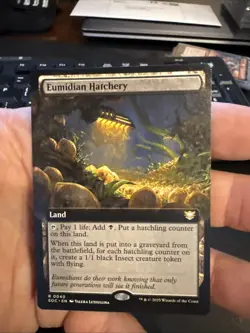 MTG: Eumidian Hatchery (Extended Art) Edge of Eternities Non-Foil 40 NM - Image 1