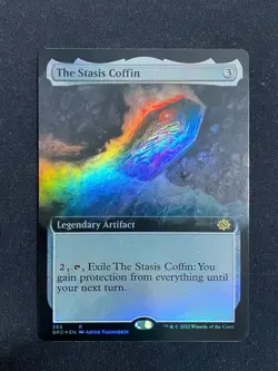 The Stasis Coffin EXTENDED FOIL - The Brothers' War (Magic/MTG) - Image 1