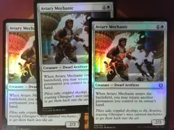 3x Foil Aviary Mechanic - Aether Revolt - Magic the Gathering Mtg - Tracked - Image 1