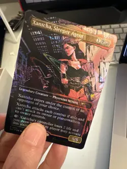 Xantcha, Sleeper Agent NM Halo Foil MTG Secret Lair Countdown Kit Unplayed Magic - Image 1