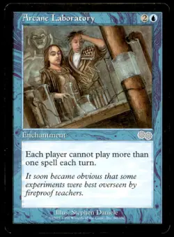 MTG Arcane Laboratory LP Light Play Urza's Saga [2001] - Image 1