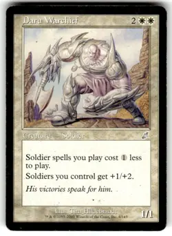 Daru Warchief Scourge Regular MTG MP - Image 1