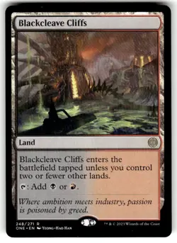 Blackcleave Cliffs Phyrexia: All Will Be One Regular MTG NM - Image 1