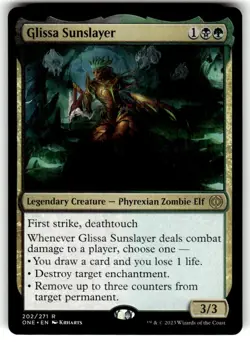 Glissa Sunslayer Phyrexia: All Will Be One Regular MTG - Image 1