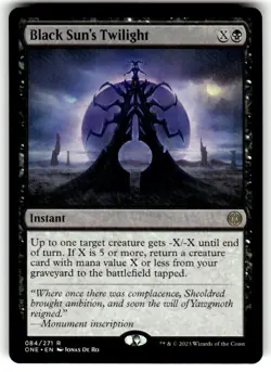 Black Sun's Twilight R Phyrexia: All Will Be One 84 NM - Image 1