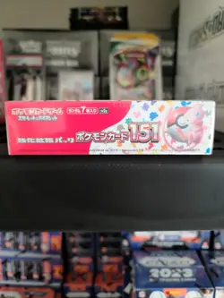 Pokemon 151 Japanese Booster Box Factory Sealed US seller With Shrink READ - Image 5