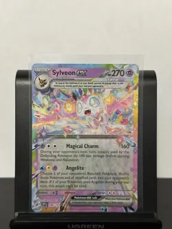 Pokemon Surging Sparks Sylveon EX 086/191 Holo Double Rare NM - Image 1