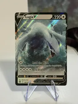 Pokemon TCG-Lugia V 138/195-Swsh12:Silver Tempest-Ultra Rare Holo NM - Image 1