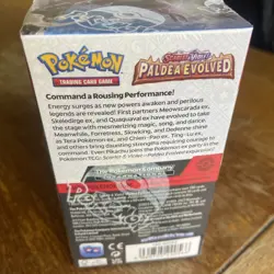 Pokemon TCG Scarlet & Violet Paldea Evolved Half Booster Box, 18 Packs, Sealed. - Image 3