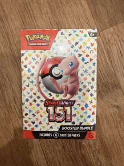 Pokemon TCG Scarlet & Violet 151 Booster Bundle Sealed New (6 packs) - Image 1
