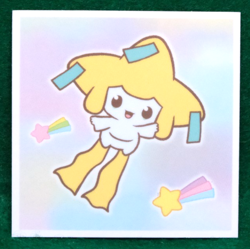 Jirachi Star Pokemon Seal Sticker Nintendo Gamefreak Japanese F/S - Image 1
