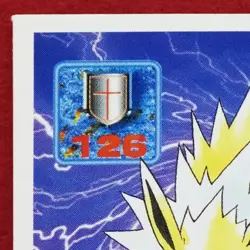 Jolteon Pokemon Seal Sticker 338 Level.51 1997 Vintage Nintendo Japanese F/S - Image 2