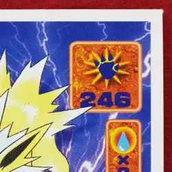 Jolteon Pokemon Seal Sticker 338 Level.51 1997 Vintage Nintendo Japanese F/S - Image 3