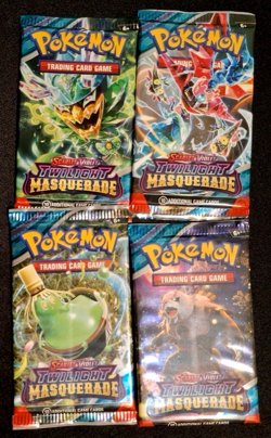 4x Pokemon TCG - Scarlet & Violet Twilight Masquerade Booster Packs SEALED - Image 2
