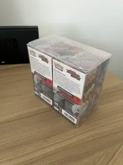 Pokemon 2 X Destined Rivals Half Booster Box Sealed with Protector - No rips - Image 3