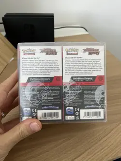 Pokemon 2 X Destined Rivals Half Booster Box Sealed with Protector - No rips - Image 4