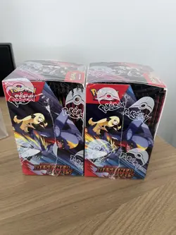 Pokemon 2 X Destined Rivals Half Booster Box Sealed with Protector - No rips - Image 5
