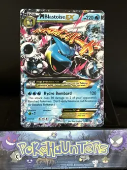 Pokemon Card M Blastoise EX 30/146 XY Base Holo Ultra Rare L/P - Image 1