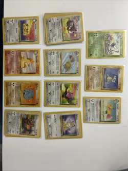 Pokemon TCG lot 19 Cards Jungle 1999 Base Cards Commons And Uncommon Cards - Image 1