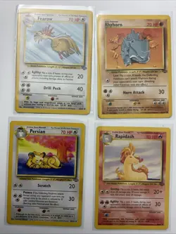 Pokemon TCG lot 19 Cards Jungle 1999 Base Cards Commons And Uncommon Cards - Image 5