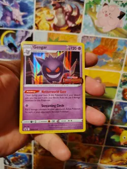 Gengar - (Prerelease) SWSH241: Sword & Shield Promo Card Holo W/ Japanese card - Image 1