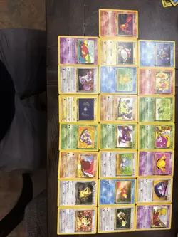 Pokemon Base Set Team Rocket Rare And None Rare Cards - Image 1