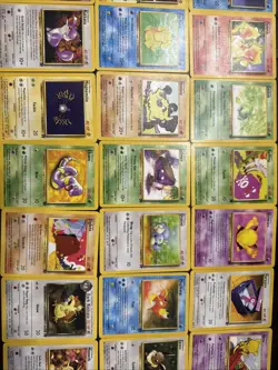 Pokemon Base Set Team Rocket Rare And None Rare Cards - Image 3