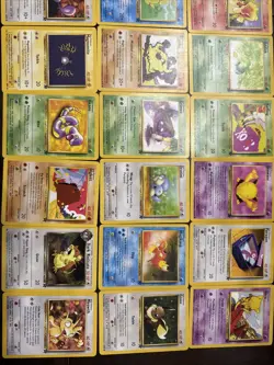 Pokemon Base Set Team Rocket Rare And None Rare Cards - Image 4
