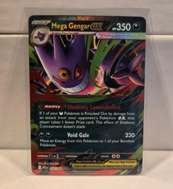 Pokemon TCG Mega Gengar Ex Promo 056/094 Phantasmal Flames MINT Card - Image 1