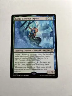Lonis, Genetics Expert - Ravnica: Clue Edition MTG Plus Bonus Card!!! - Image 1