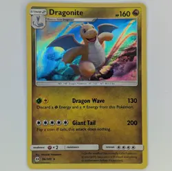 Dragonite 96/149 Holo Sun & Moon Pokemon Card NM - Image 1