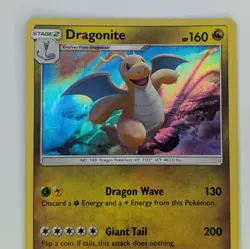 Dragonite 96/149 Holo Sun & Moon Pokemon Card NM - Image 2