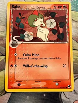 Pokemon Card TCG - EX Dragon Frontiers - Ralts - 61/101 - Common - Image 1