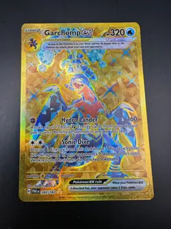 Garchomp Ex 260/182 Paradox Rift Hyper Rare Full Art Holo Pokemon Card TCG - Image 1