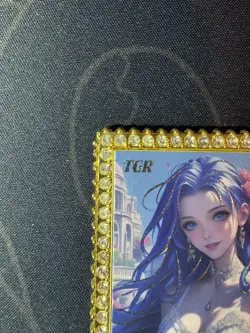 Goddess Vivi Modern City Numbered Metal Card Waifu Doujin One Piece Character - Image 2