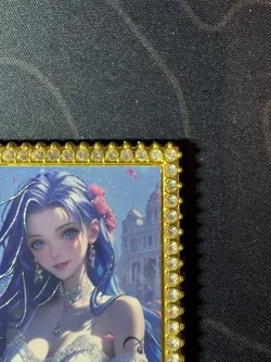 Goddess Vivi Modern City Numbered Metal Card Waifu Doujin One Piece Character - Image 3