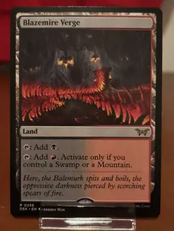 Blazemire Verge MTG Duskmourn: House of Horror Regular - Image 1
