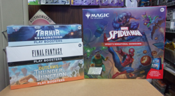 MTG TARKIR PLAY + OUTLAWS + SPIDERMAN SCENE + FINAL FANTASY PLAY BOXES - Image 1