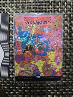 Krark-Clan Ironworks Halo Foil, An Encyclopedia of Magic Secret Lair, NM - Image 1